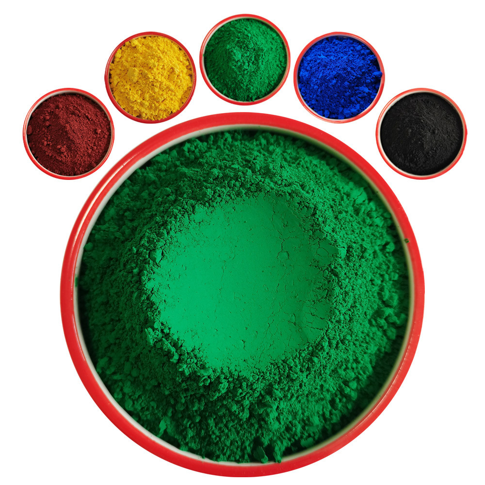 China Factory Price Iron Oxide Pigments Red Yellow 313 for Paint Ink Ceramic Glaze High-Quality Color Powders for Applications