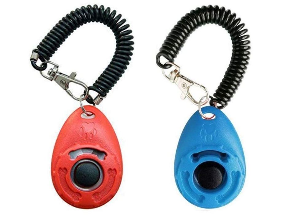 Hot Sale Pet Product Custom Logo Barking Cat Dog Training Whistle Clicker