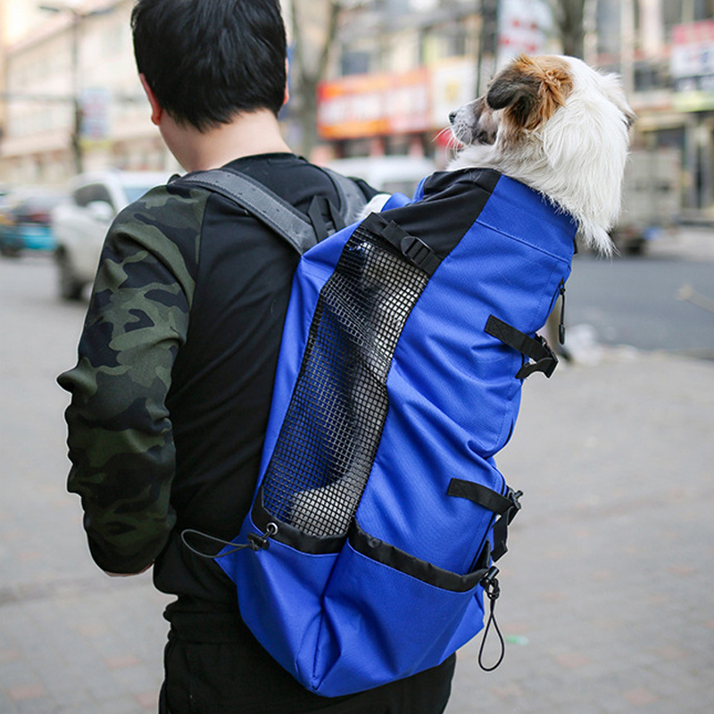 Hot selling Pet Bag Chest Dog Carrier Adjustable Backpack with high quality