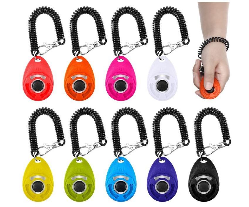 Hot Sale Pet Product Custom Logo Barking Cat Dog Training Whistle Clicker