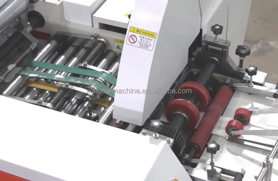 New V Bottom Food Paper Bag Making Machine For Small Business Recycled Paper Bag Making Machine