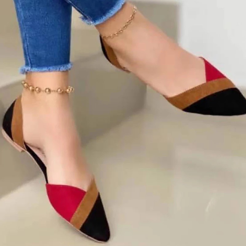 ladies flat shoes beautiful and cheap Large size pointed head casual shoes mujer ladies pumps doll shoes for women flat