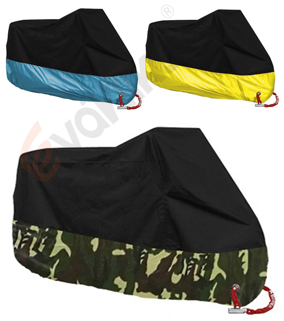 Hot Selling Motor Scooter Cover Universal Outdoor Uv Protector Season Waterproof Bike Rain Dustproof M-4XL Motorcycle Cover