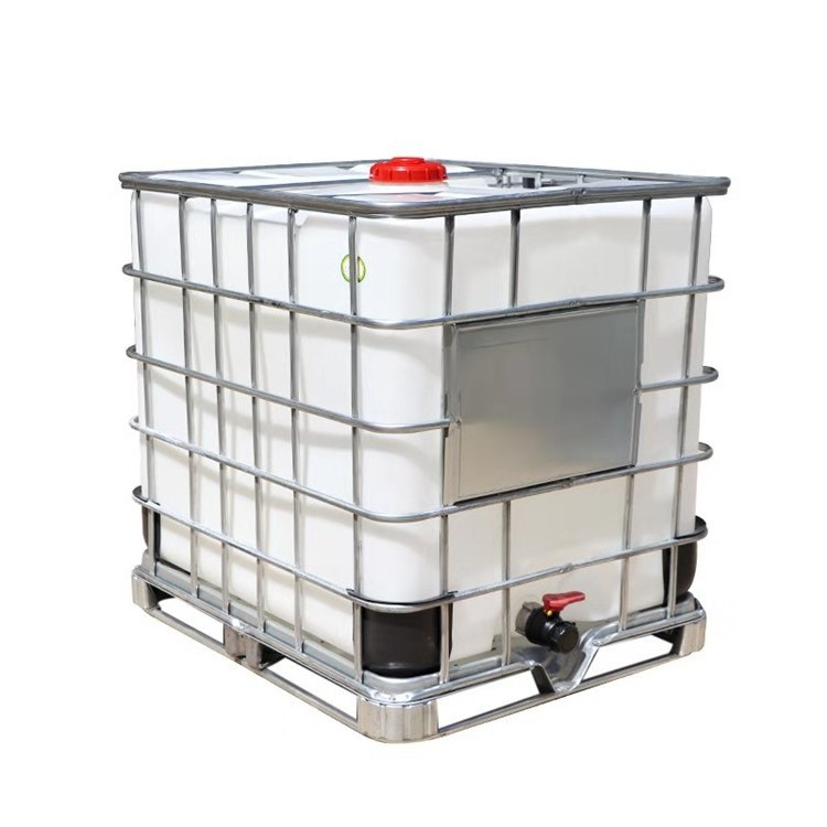 1000l rectangular stainless steel cubic container ibc plastic tank wholesale