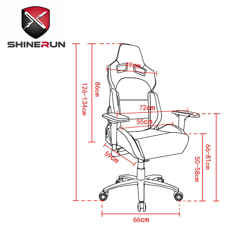 Wholesale New Computer Gaming Office Chair PC gamer Racing Style Ergonomic Comfortable Leather Gaming Chair Racing Games Chair