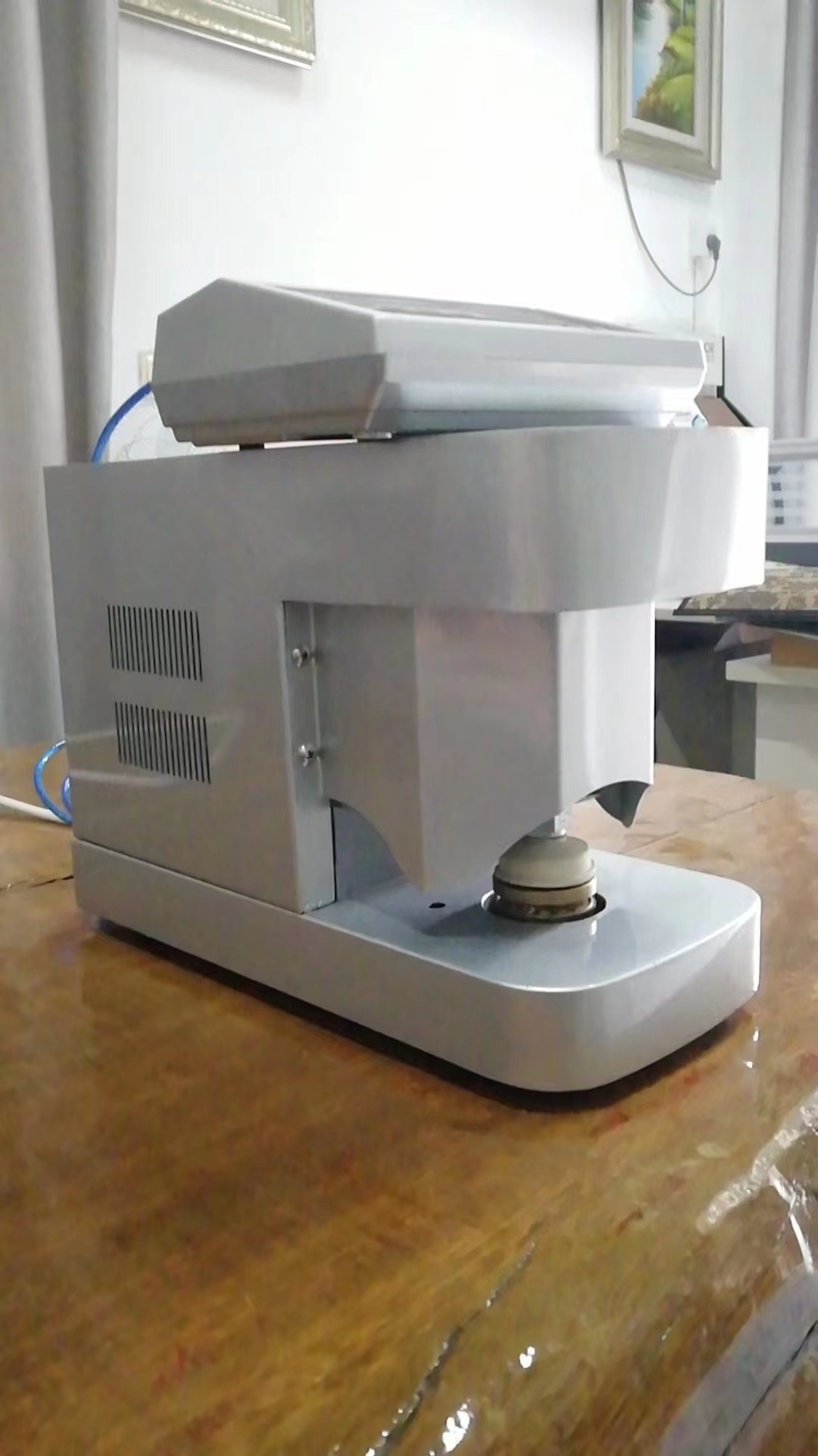 automatic electric embossing seal machine stamp maker embosser