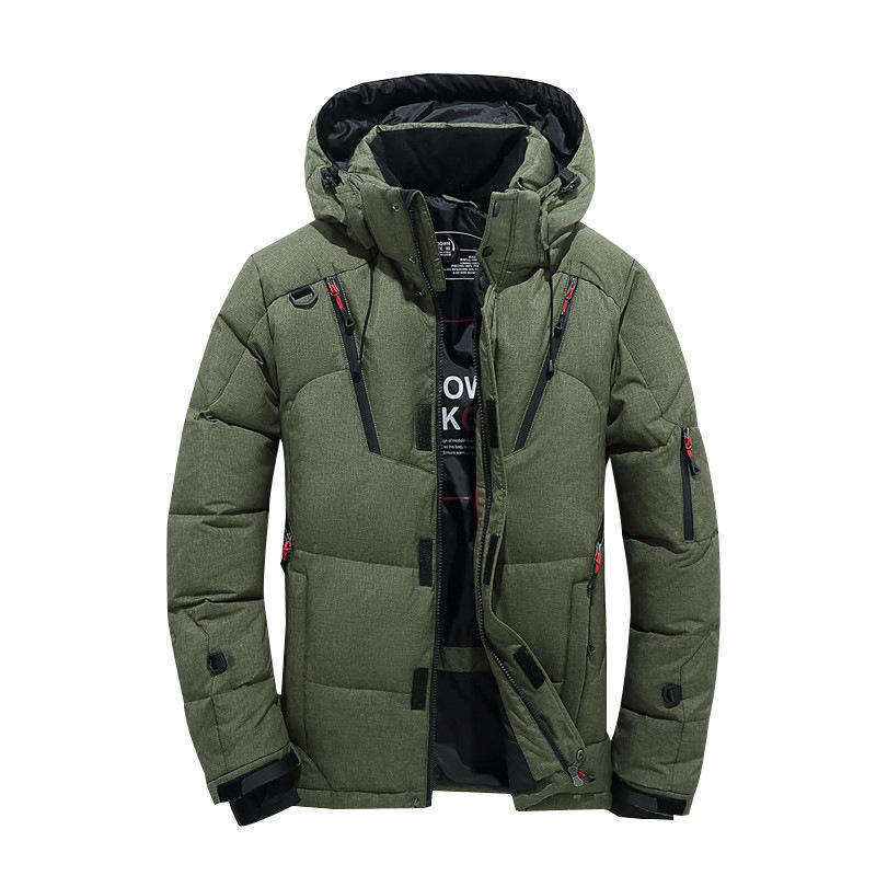 Wholesale Fashion Black Winter Clothing Designer Coats Custom Soft Waterproof Outdoor Plus Size Bubble Men's Down Puffer Jacket