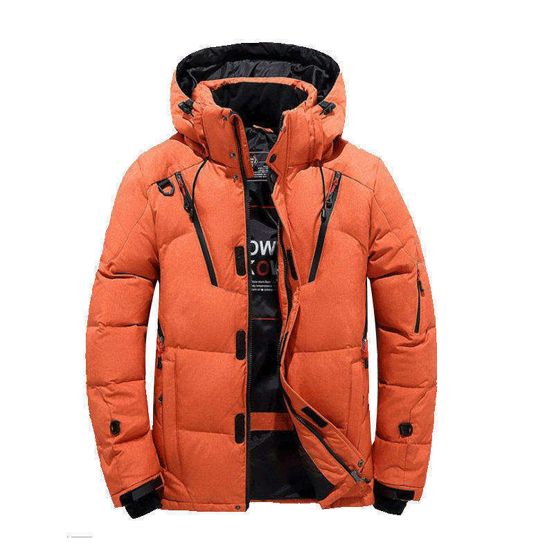 Wholesale Fashion Black Winter Clothing Designer Coats Custom Soft Waterproof Outdoor Plus Size Bubble Men's Down Puffer Jacket