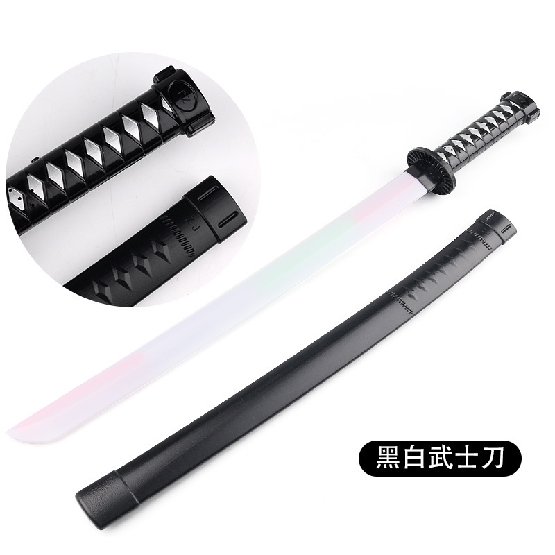 Light up sword Led Katana with 10 lights lightsaber for kids 2022 flashing light toys glow in the dark toy from Chinese factory