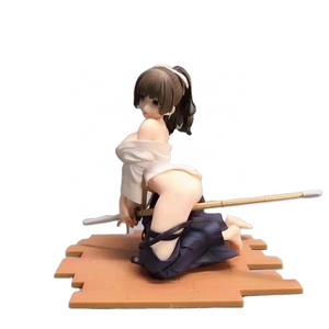 XRH Hot Sexy Anime School Days Soft Body Saionji Sekai's Mum Action Figures Static Collection 18CM PVC Standing Toys