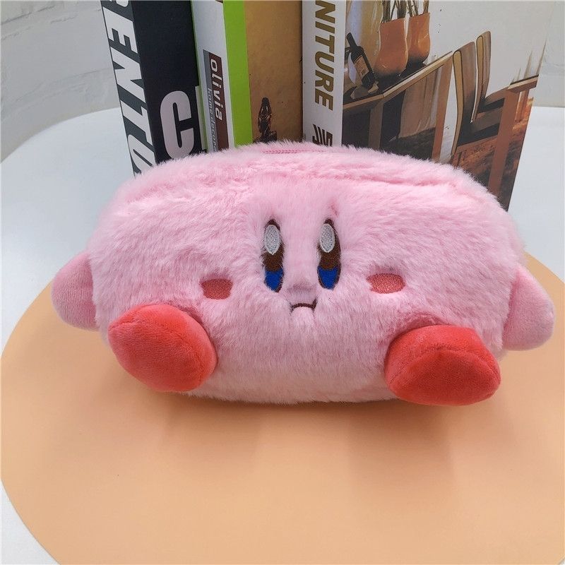 XR Sanrio pencil bag Cinnamoroll My Melody Kuromi Plush Large Capacity Stationery Student Pencil Case Anime Plush Toys