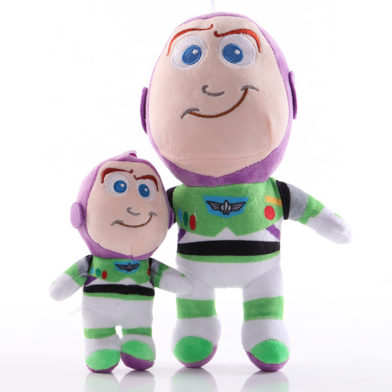 XR Wholesale Custom Buzz Light Year Plush Toys Cartoon Story Woody Buzz Jessie Stuffed Dolls Woody Forky Bunny Alien Buzz Doll