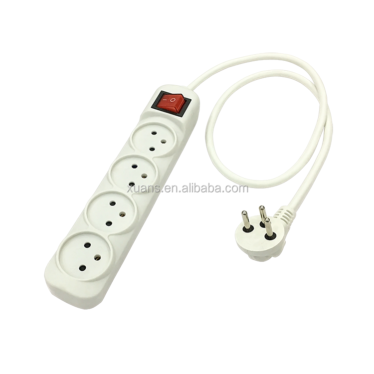 Wholesale israel 4 way electric switch and socket, 3 pin socket with switch wiring