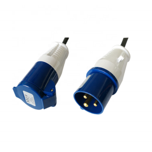 220V 16A 3 phase male and female industrial plug and socket