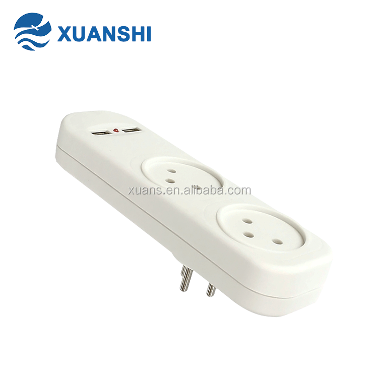 Israel 220v smart electrical multi socket with usb port