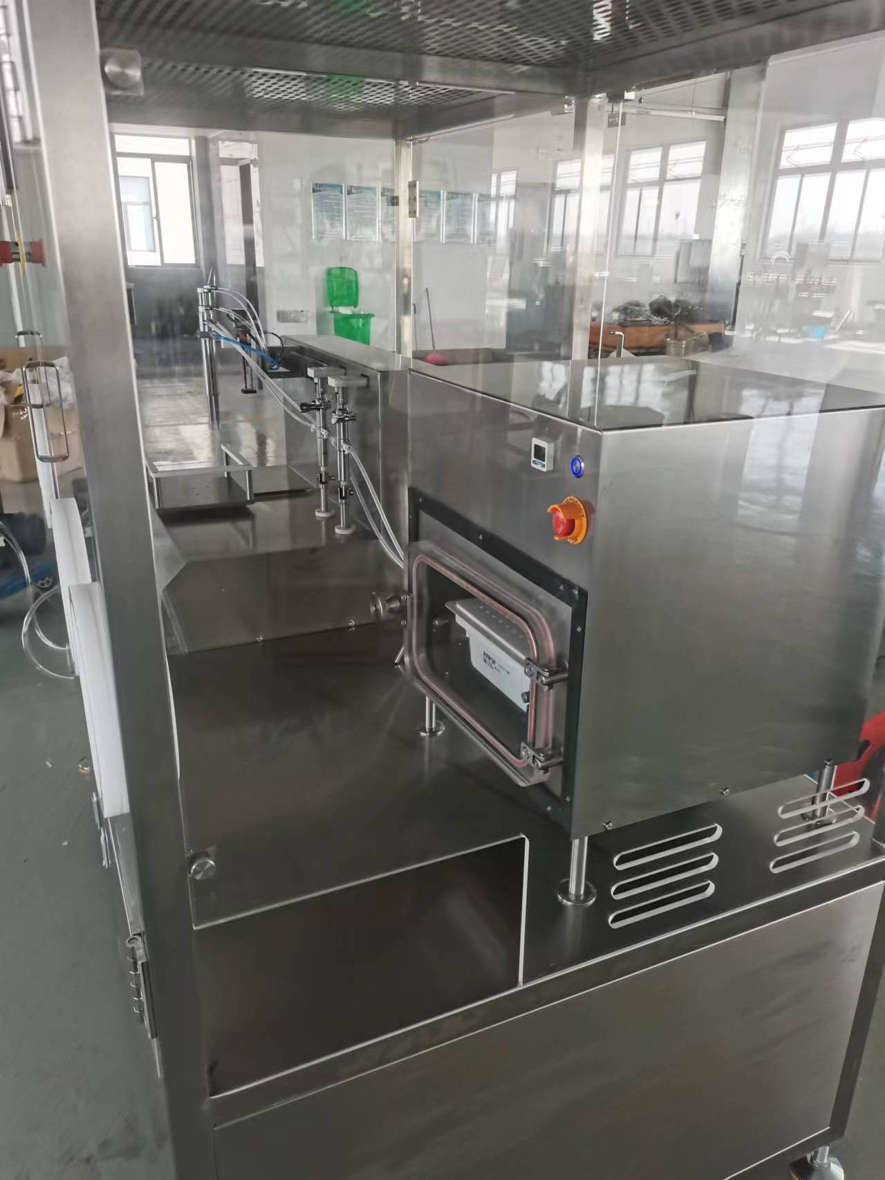 Automatic filling machine for insulin hyaluronate prefilling syringe