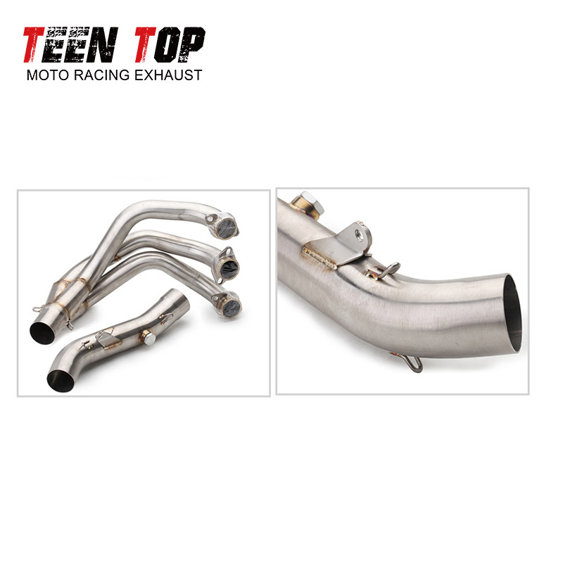 High Quality Motorcycle Exhaust System Muffler For MT09 FZ09 XSR900 Stainless steel Exhaust Pipe Header 2014-2020