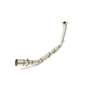 Motorcycles Exhaust Header Pipe For R15 V3/R125/MT125 Connect Motor van Muffler Exhaust Pipe With cataly 51mm