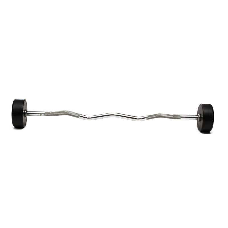 Custom Lbs Weight Lifting Round Adjustable Long Bar Deadlift Dumbbell