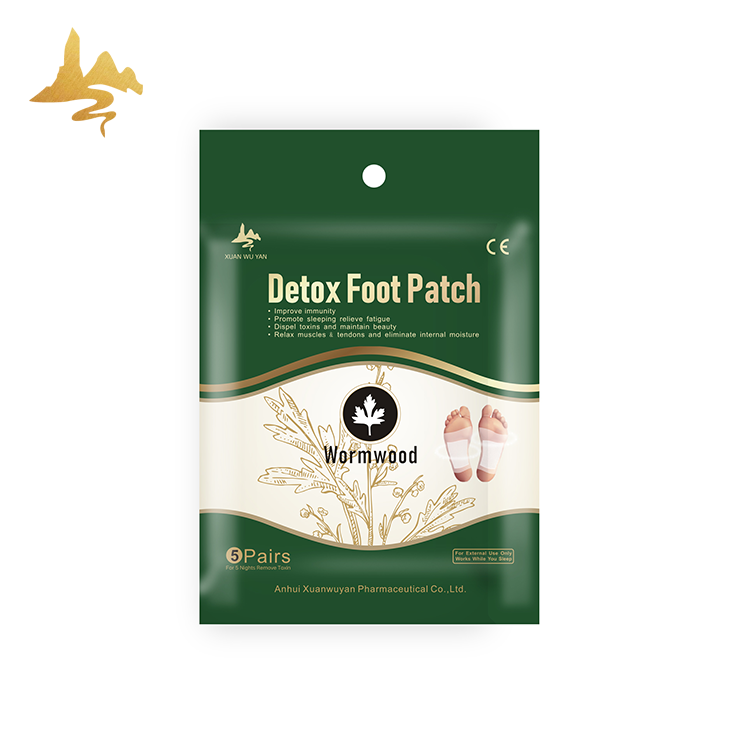 Korea Best Seller Beauty Products Herbal Extract Adhesive Pads Happy Life Sleep Slim Detox Foot Patch