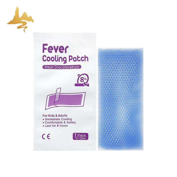 Physics Effect Temperature Reducing Cool Gel Pad Children Fever Cooling Patch