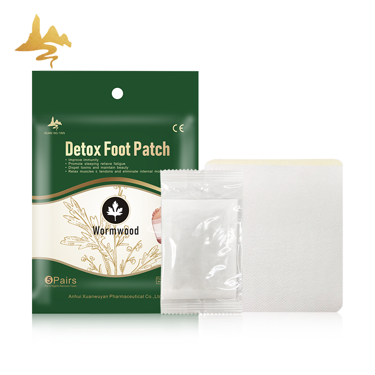 Korea Best Seller Beauty Products Herbal Extract Adhesive Pads Happy Life Sleep Slim Detox Foot Patch