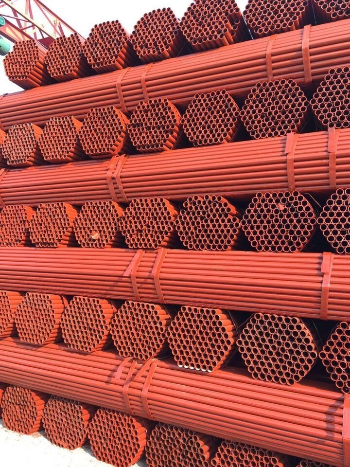 Shelf tube scaffolding construction site support safety protection galvanized steel primary color hot rolled low carbon