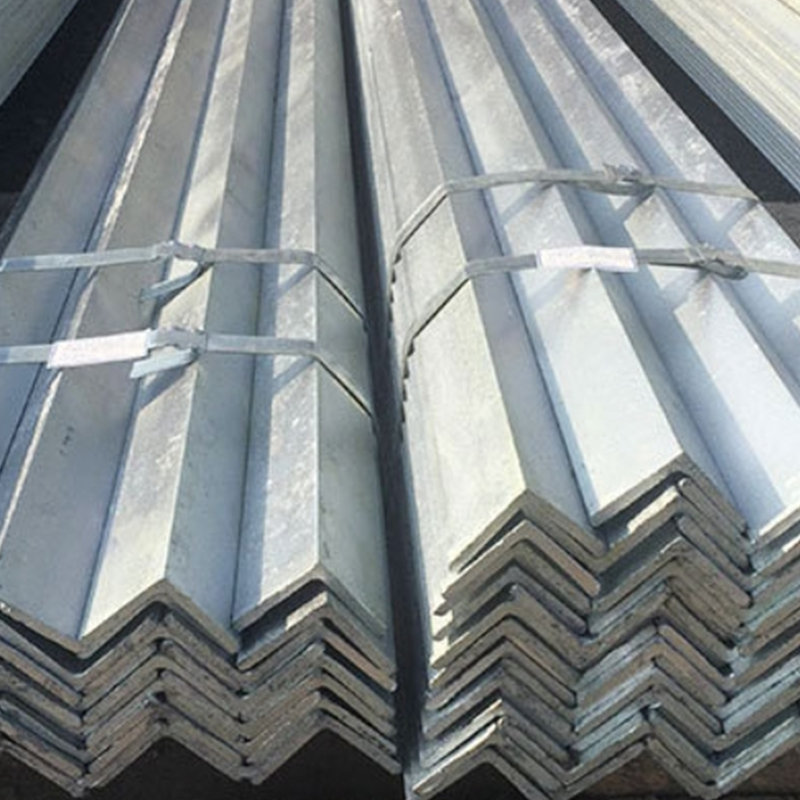 High tensile strength 45 degree steel angle bar size ASTM China factory stock low carbon steel angle iron for sale