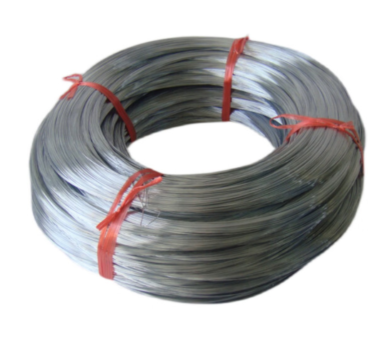 Low carbon steel hot dipped galvanized iron/steel wire with anti corrosion resistance for making wire mesh and binding wire