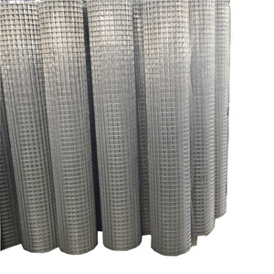 Factory supply best price  1x1 Galvanized steel iron Wire Mesh malla electrosoldada Welded wire mesh