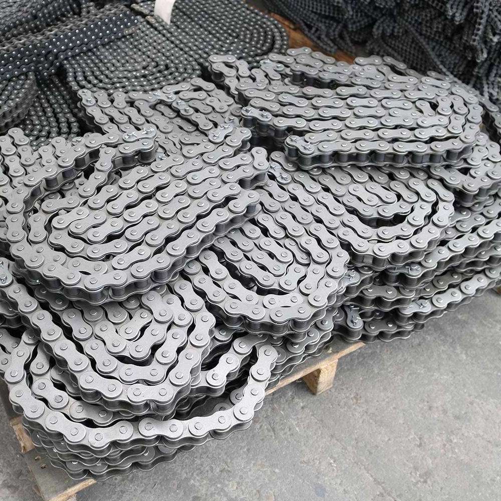 Manufacturer Customized Heavy Duty Curved Chain 50-2 ASA 60-1 Roller Chain