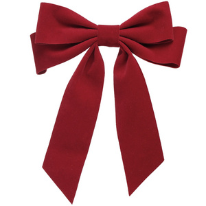 Oversize Velvet Bow Hair Clip Hairpins For Women Girls Black Red Big Bowknot Barrette Hairgrip Hair Jewelry Accessories