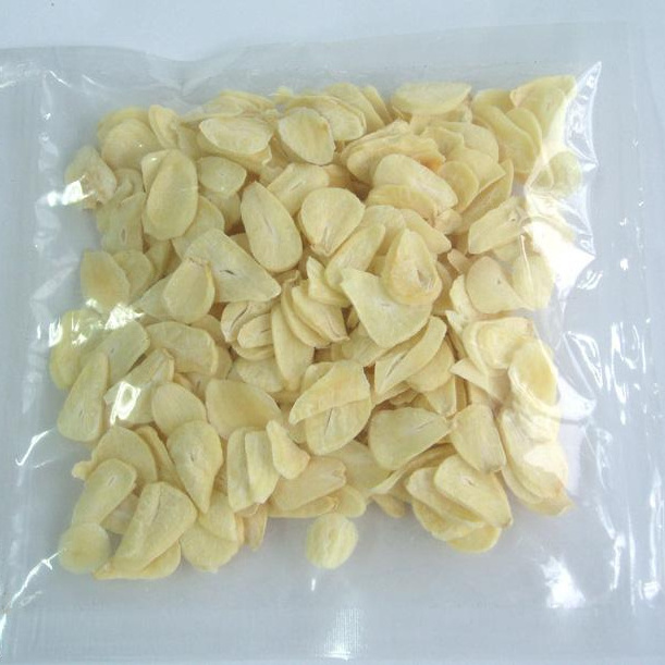 New Crop Dried White Dehydrated Garlic flakes without Root for UK, USA Market