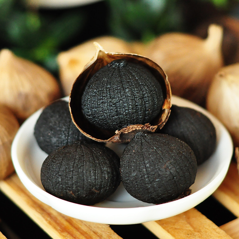 Single Bulb Black Garlic Organic Solo Black Garlic From Shandong Black Garlic Manufacturer