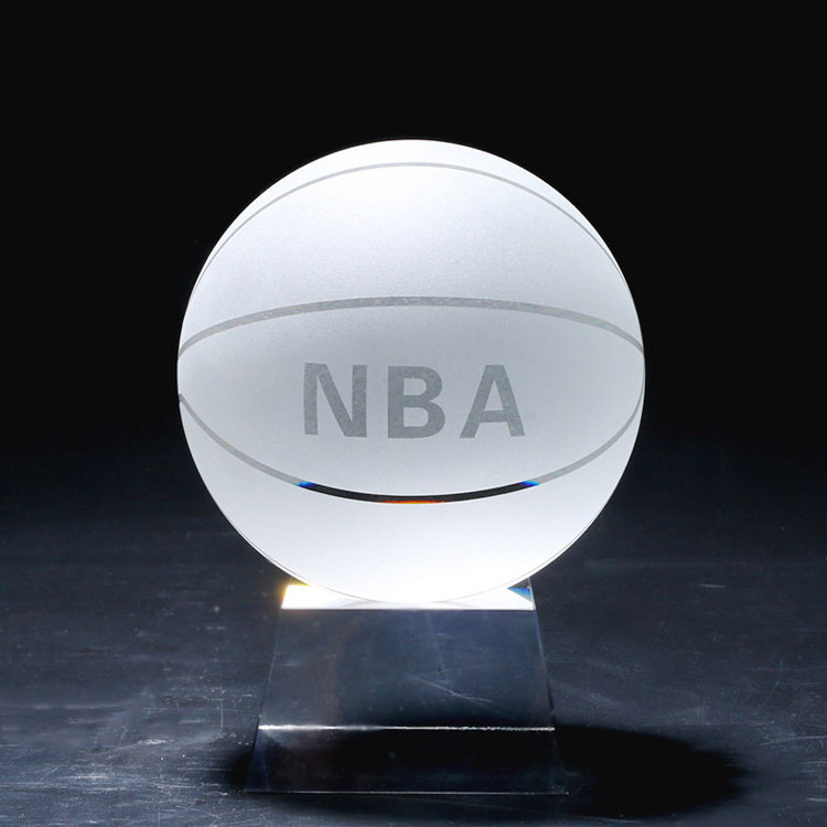 Shining 2022 NBA crystal ball basketball for birthday gifts for boys and girls friends creative gift DIY