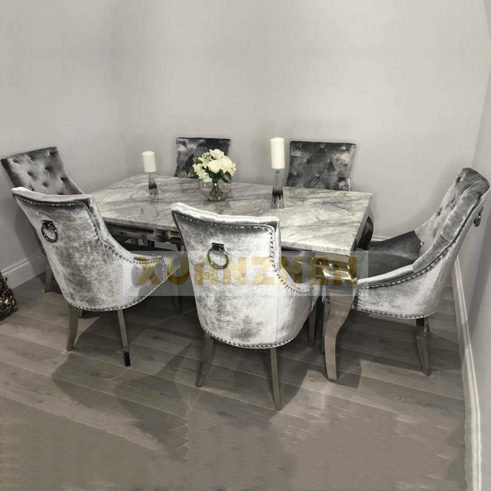 Living room furniture marble stone restaurant marble dining table marble modern luxury dining table set dining tables