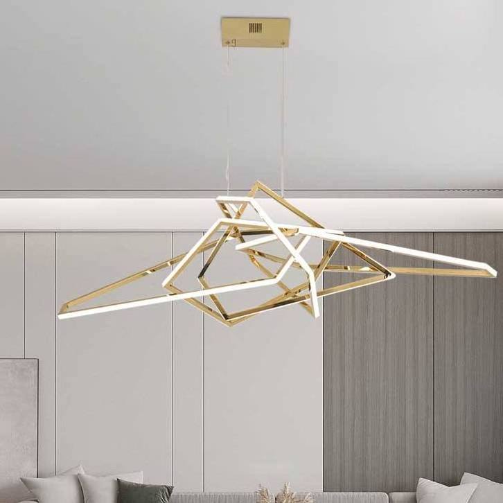 Modern Luxury LED Chandeliers Living Dining Room Kitchen Lighting Decor Pendant Chandelier Indoor Hanging Lights Fixture