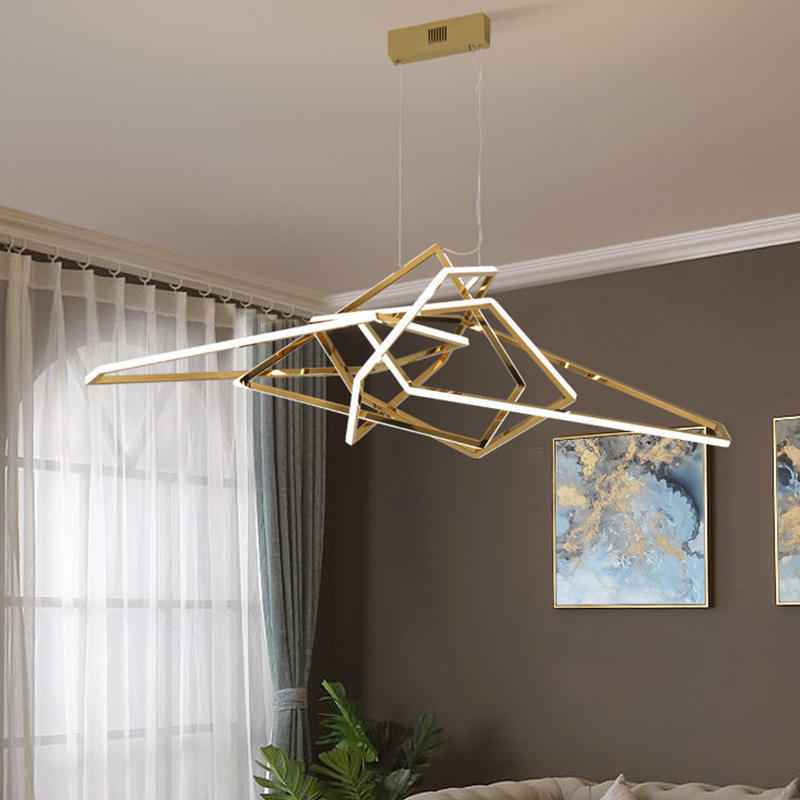 Modern Luxury LED Chandeliers Living Dining Room Kitchen Lighting Decor Pendant Chandelier Indoor Hanging Lights Fixture