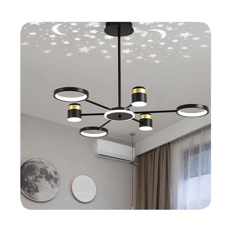 Modern LED Ceiling Lamp Chandelier for Living Dining Room Bedroom Restaurant Hall Office Home Decoration Indoor Lighting Fixture