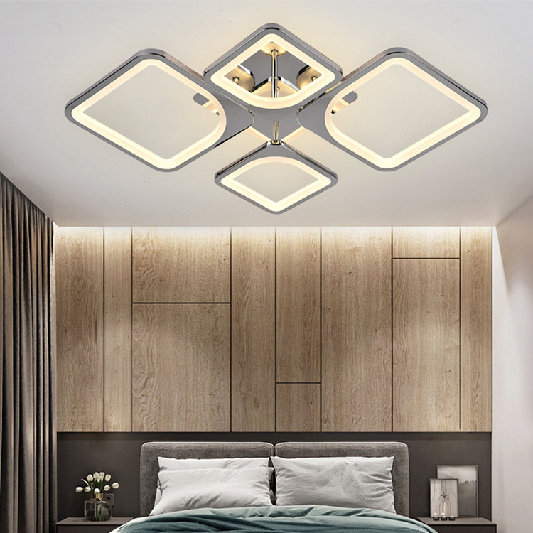 lamparas de techo para interior Fixtures Dimmable Modern Lamp Bedroom Room 160W Led Ceiling Light