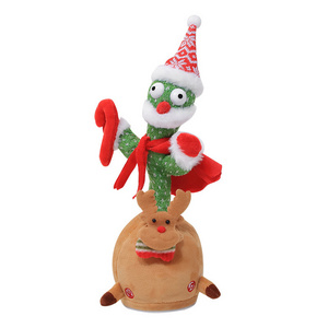 pet toy Songs Singing Talking Record Repeating What You say Electric Cactus Bailarin