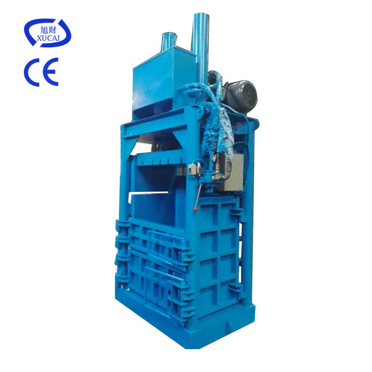 60T vertical hydraulic baler plastic bag baler equipment/waste paper baler machine