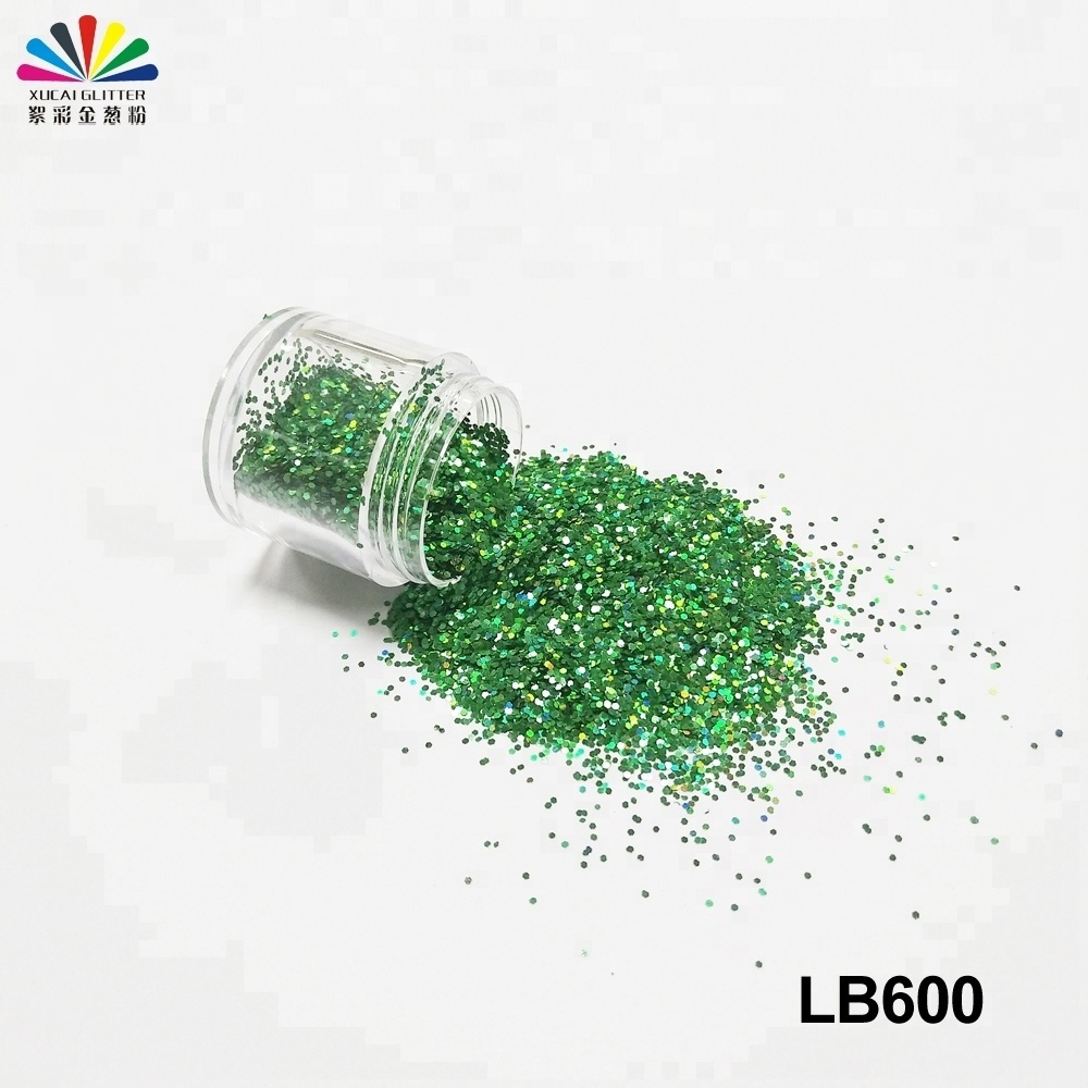 Chinese factory glitter powder for wall coating paint, wholesale holographic gold glitter pigment