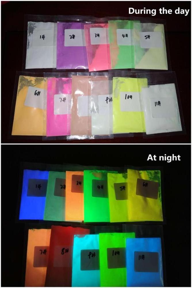 Wholesale glow in the dark pigment powder in bracelet