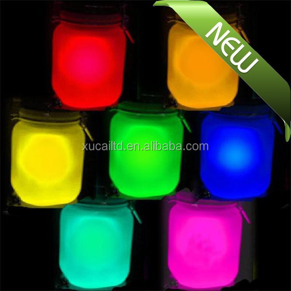 Wholesale glow in the dark pigment powder in bracelet