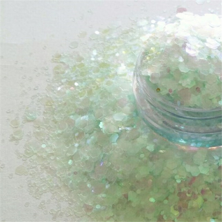 XUCAI Holographic glitter powder Pearl, Pigment wholesale bulk craft sparkle glitter For Car Paint/