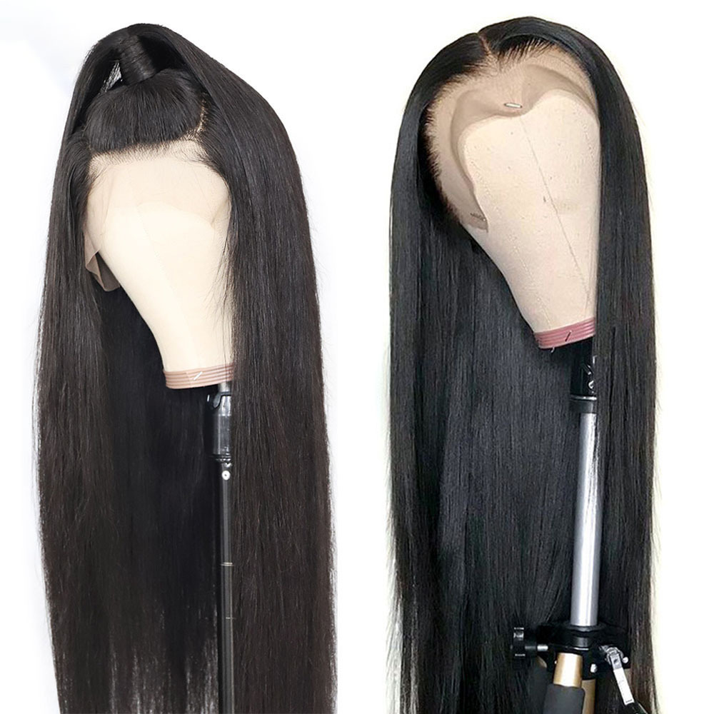 Asian Women Hair Wig,250-300 Density Full Lace Wig Wholesale Price Best 100% Human Full Lace Wig,indian Brazilian Hair Long