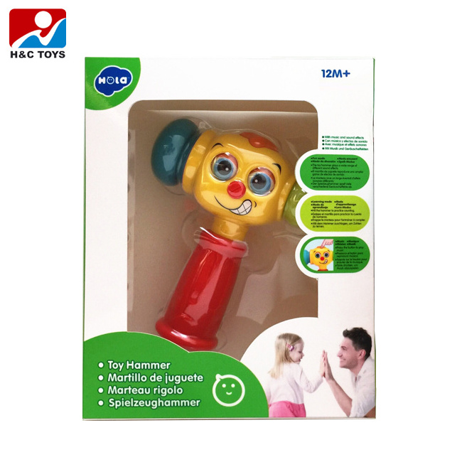 baby toy Interesting Huile toys kids plastic hammer toy with ASTM