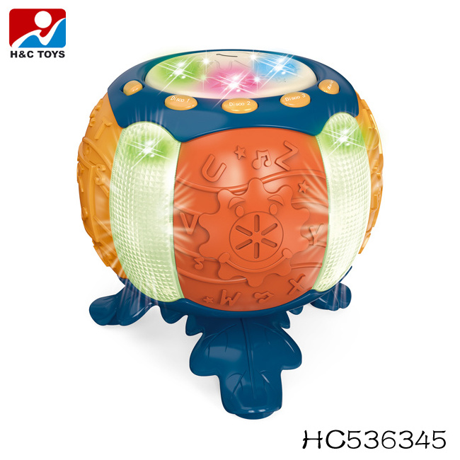 baby toy Huile Toys DJ Bongo brands kids music dance drum toy drum set