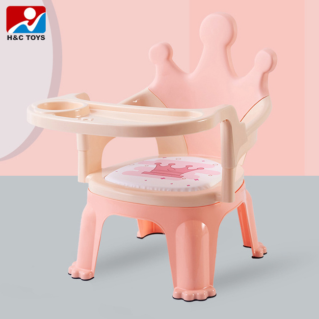 Kids feeding backrest seat learn to sit safety anti-fall chair child stool baby dining chair